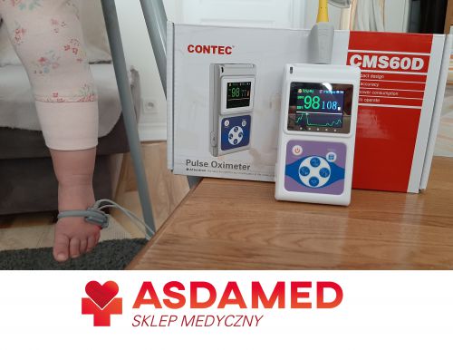Pulsoksymetr dla niemowląt i wcześniaków CMS60d